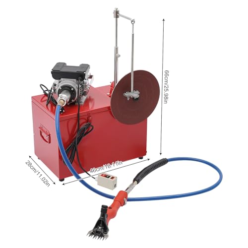 Electric Sheep Shears and Sharpener, 550W 360° Rotate Heavy Duty Sheep Goats Clipper Machine Electric Sheep Clipper Wool Shear Shearing Machine Professional Knife Sharpener Blade Grinding Machine - style: 550W Shear & Sharpener