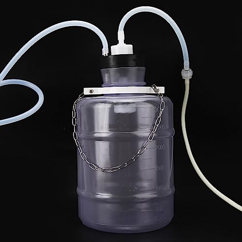 Yosoo Health Gear Manual Goat Milking Machine Kit Vacuum Pump System, 3L