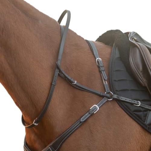Quiet Hands Safety Strap & Connector Bundle - color: Color: Havana - Connector: Breastplate