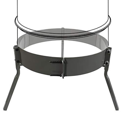 Highwild Deer Feeder 55 Gallon Barrel Band Leg Mounting Kit