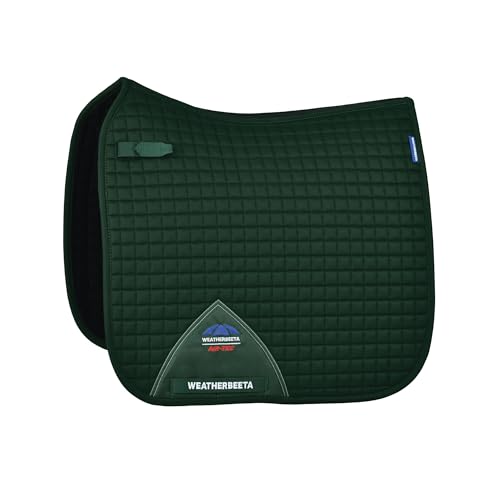 WeatherBeeta Prime Air-Tec Dressage Saddle Pad - color: Forest Green, size: Large
