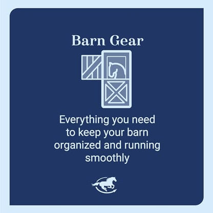 SmartEquine Slow Feed Hay Bag for Horses, 4 Flakes, 37" x 30", Black