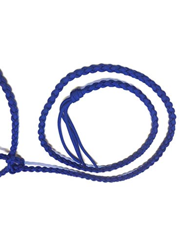 adustable goat halter and lead electric blue sheep halter small livestock halter