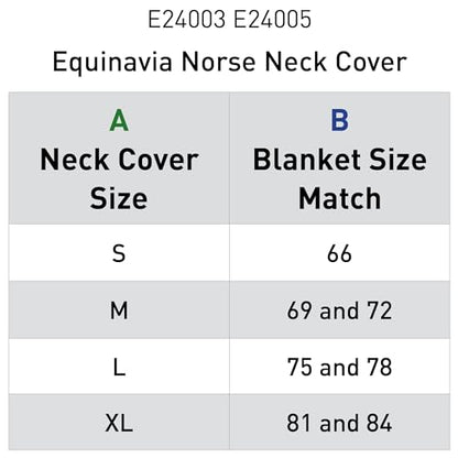 Equinavia Norse Turnout Neck Cover 200g - Black - S - color: Black, size: Small