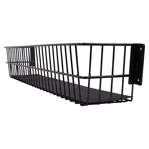 EASY-UP Pro Mounted Wall Basket | Convenient Barn Storage | Includes Mounting Hardware | Plastic Liner for Small Items | Durable and Spacious | 7-Year Warranty