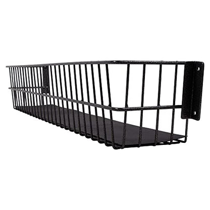 EASY-UP Pro Mounted Wall Basket | Convenient Barn Storage | Includes Mounting Hardware | Plastic Liner for Small Items | Durable and Spacious | 7-Year Warranty