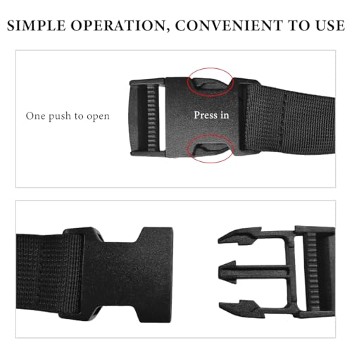 39 Inch Battery Tie Down Strap, Adjustable Nylon Battery Hold Down Strap with Quick Release Buckle, Auto Battery Box Tie Down Straps for Car Truck Boat Trailer Marine - size: 39.4 × 1.3 inches
