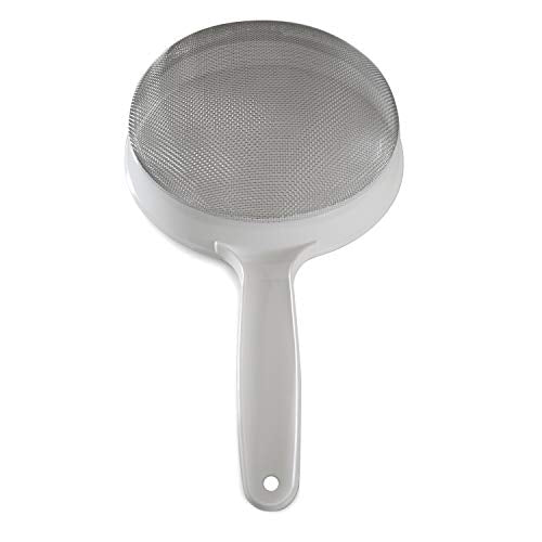 Norpro Stainless Steel Strainer, 8-1/2", 8.5", White - size: 8.5"
