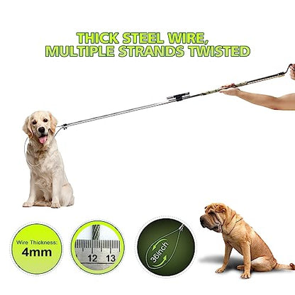 Dog Catcher Pole, Animal Catch Control Tool Trap Kit 45 inchs