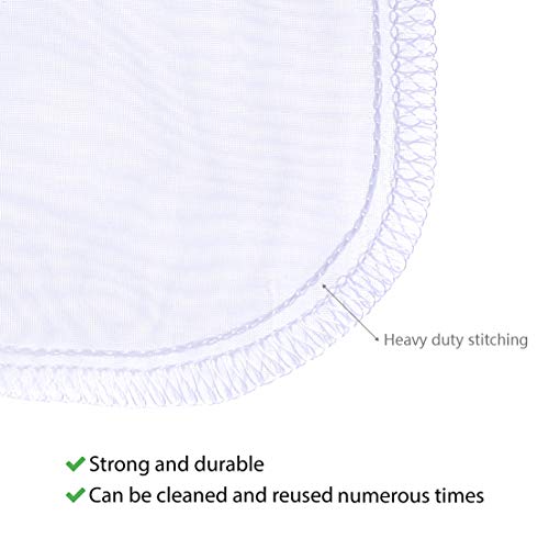 ALEGI Aquarium Extra Fine Media Filter Bag 7.5"*3.6" 3 Pack - size: 7.5"*3.6" (3 pack)