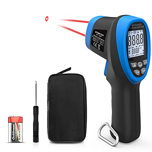 BTMETER BT-1500 High Temp Infrared Thermometer Gun, -58°F to 2732°F Range - color: Infrared Thermometer BT-1500 Blue