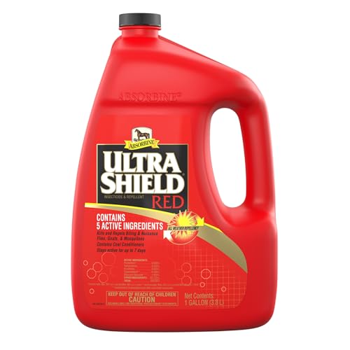 Absorbine UltraShield Red Insecticide & Repellent, 128 fl oz Gallon - size: 128 Fl Oz