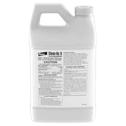 Clean-Up II Pour-On Insecticide with IGR | Controls Flies, Ticks & Lice | Pour-On Application | 0.5 Gal