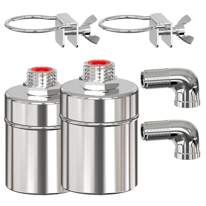 1/2 inch Stainless Steel Automatic Water Level ， Float Valve - style: side water