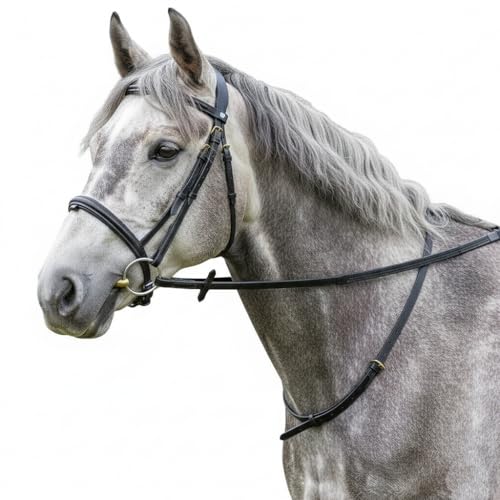 Leather Neck Grab Strap – Horse Riding Balance Aid for Pony, Cob & Full Size