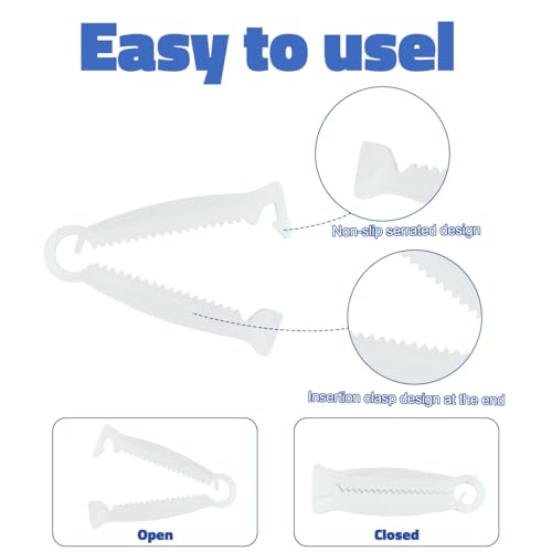 Animal Birth Kit with Curved Scissors, Disposable Umbilical Clamps, Hemostat, Bulb Syringe, Whelping Supplies Starter Kit Safe Delivery for Puppies, Kittens, New Born Pet Supplies