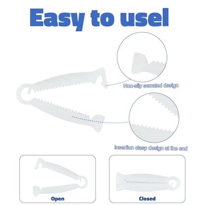 Animal Birth Kit with Curved Scissors, Disposable Umbilical Clamps, Hemostat, Bulb Syringe, Whelping Supplies Starter Kit Safe Delivery for Puppies, Kittens, New Born Pet Supplies