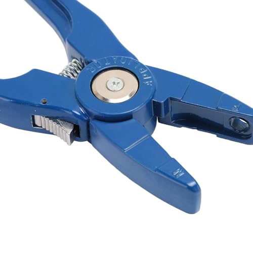 Universal Livestock Ear Tag Applicator Premium Aluminum Ear Tag Pliers Puncher for Cattle Sheep Goat Pig