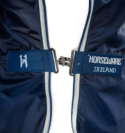 Horseware® Newmarket Rain Sheet - Witney Navy, M - size: Medium