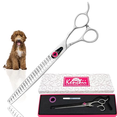 Kenchii Love Dog Grooming Shears, 22 Tooth Blender - size: 22 Tooth Blender