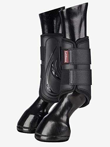 LeMieux ProShell Brushing Horse Boots - Protective Gear and Training Equipment - Equine Boots, Wraps & Accessories - color: Black