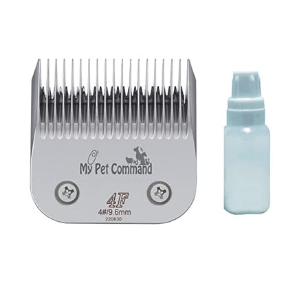 My Pet Command #4F Blade for Cordless Pet Clipper Model MPC15DS - size: 4F Blade 9.6mm