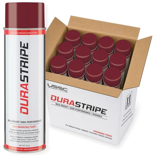 Athletic Field Marking Paint (Cardinal Red) - color: Cardinal Red