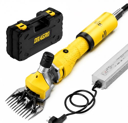 FTVOGUE 1000W Electric Sheep Clipper 28000RPM 13 Tooth Sheep Shears