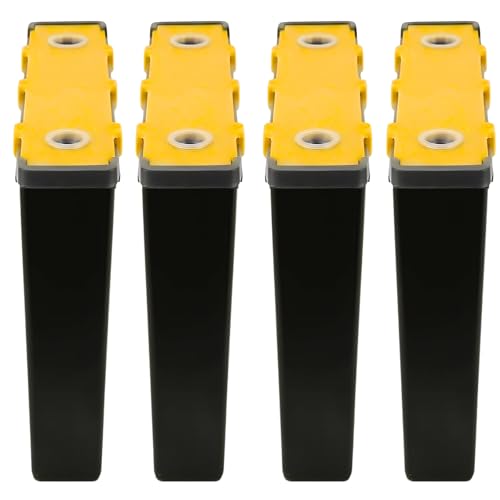 4 Pack 3.5L Bee Hive Feeder, Bee Frame Feeder, Deep Frame Water Feeder, Bee Feeder for Beekeeping Supplies Equipment Tools (Yellow, 4 Pack 3.5L) - color: YELLOW, size: 4 Pack 3.5L
