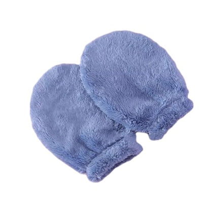 English Stirrup Covers Stirrup Bag Equine Coral Fleece - color: BLUE