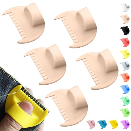 2mm-6mm Seam Guide for Hand Sewing Edge Lockranding Tool 5 PCS Set for Leather/Fabric/Craft Sew, Light Skin - color: Light Skin 2-6mm 5PCS