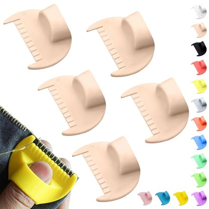 2mm-6mm Seam Guide for Hand Sewing Edge Lockranding Tool 5 PCS Set for Leather/Fabric/Craft Sew, Light Skin - color: Light Skin 2-6mm 5PCS