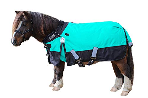 Derby Originals Nordic-Tough 1200D Heavyweight Mini Horse & Pony Turnout Blanket – Waterproof, Reflective, 300g Insulation, Triple-Layer Design, 210T Lining, 2-Year Warranty