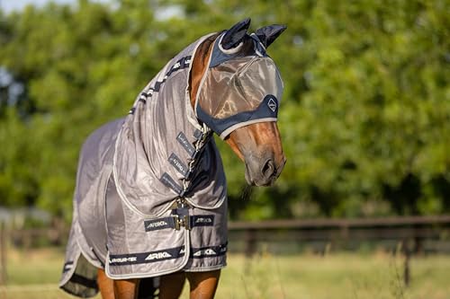 LeMieux ArmourShield Pro Half Fly Mask - color: Navy