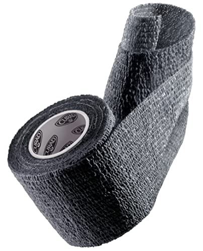 CURAD Performance Series Self-Adherent Wrap, Black, 3" x 5 yds (Pack of 5) - size: 1 Count (Pack of 5)