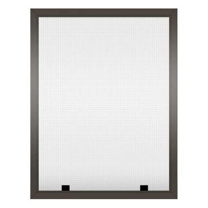 Assembled Custom Size Window Screens (Bronze) - color: Bronze
