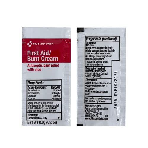 First Aid Kit Refill for 10 People, 59 Count, Package may vary