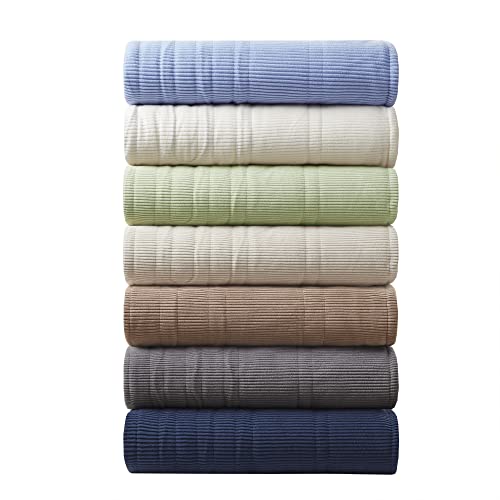 Beautyrest Heated Blanket Twin, Micro Fleece Electric Blanket, Blue - color: Blue, size: Twin