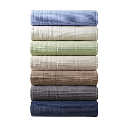 Beautyrest Heated Blanket Queen, Micro Fleece Electric Blanket, Green - color: Green, size: Queen