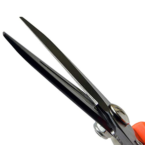 Hoof Trimmers Goat Hoof Trimming Shears Nail Clippers for Sheep, Alpaca, Lamb, Pig Hooves Multiuse Carbon Steel Trimmer - size: 8 inches