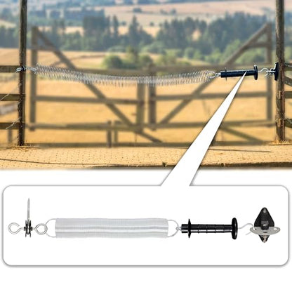 Insulated Fence Plastic Gate Handle, 5PCS Handle Heavy Duty Electric Fence Gate Handle, Black - color: Black, size: PK5