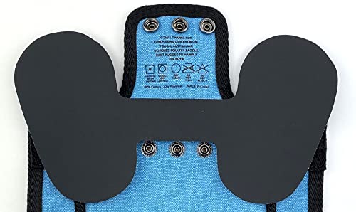 DOWN UNDER OUTDOORS Medium-Large Chicken Saddle Hen Apron Saver (Blue) - color: Blue