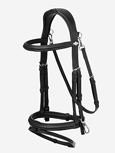 LeMieux Kudos Work Bridle - color: Black, size: Cob