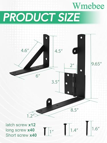 2 Pack Anti Sag Gate Kit, Fence Gate Kit Gate Hardware,Heavy Duty - size: 2 Door Set