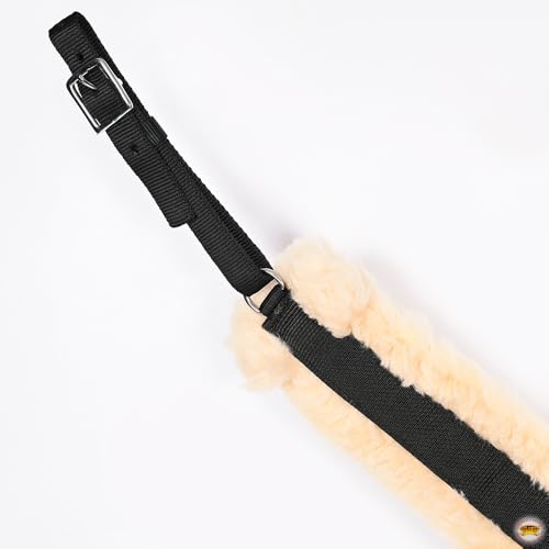 HILASON Western Horse Suede Leather Bareback Pad | Breast Collar and Girth Saddle Pads Baretek Riding for Horses