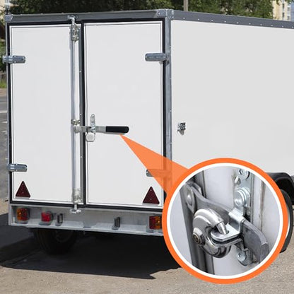 LONFFERY Cargo Trailer Cambar Cam Bar Lock | Trailer Door Latch for Folding Ramp Door