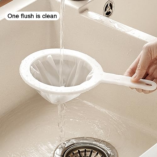 2pcs Mesh Fine Strainer, 200Mesh +400Mesh Ultra Kefir Sieve with Handle, Plastic Juice Yogurt Strainer, Fine Meshs Colander for Straining Cocktail, Nut Milk, Yogurt, Honey, Wine. Coffee, Kefir