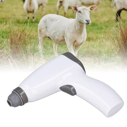 Rechargeable Goat Milking Machine, Portable Battery Powered Goat Milker Machine Electric Pump Pulsating Milking Machine, with 2 Teat Cups, 2L Stainless Steel Milk Container