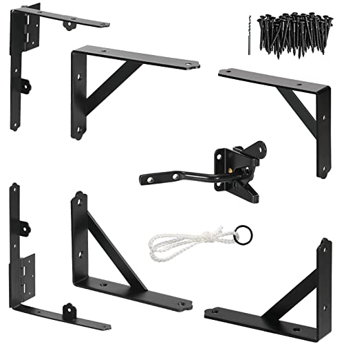 Anti Sag Fence Gate Kit, Gate Hardware Kit for Wood Fence - style: No Sag Kit B
