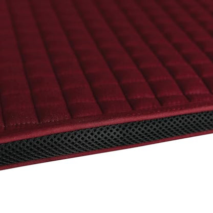 WeatherBeeta Prime Air-Tec Jump Shaped Saddle Pad - color: Burgundy, size: Large